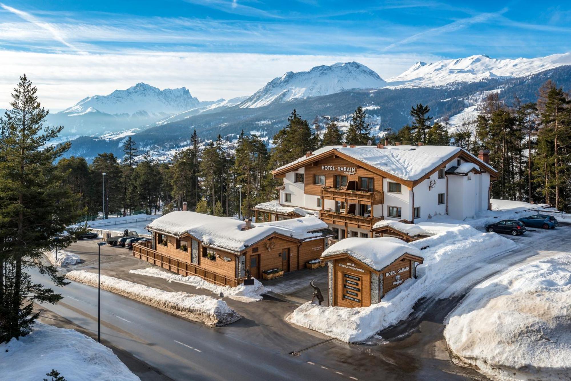 Hotel Sarain Active Mountain Resort Lenz Luaran gambar